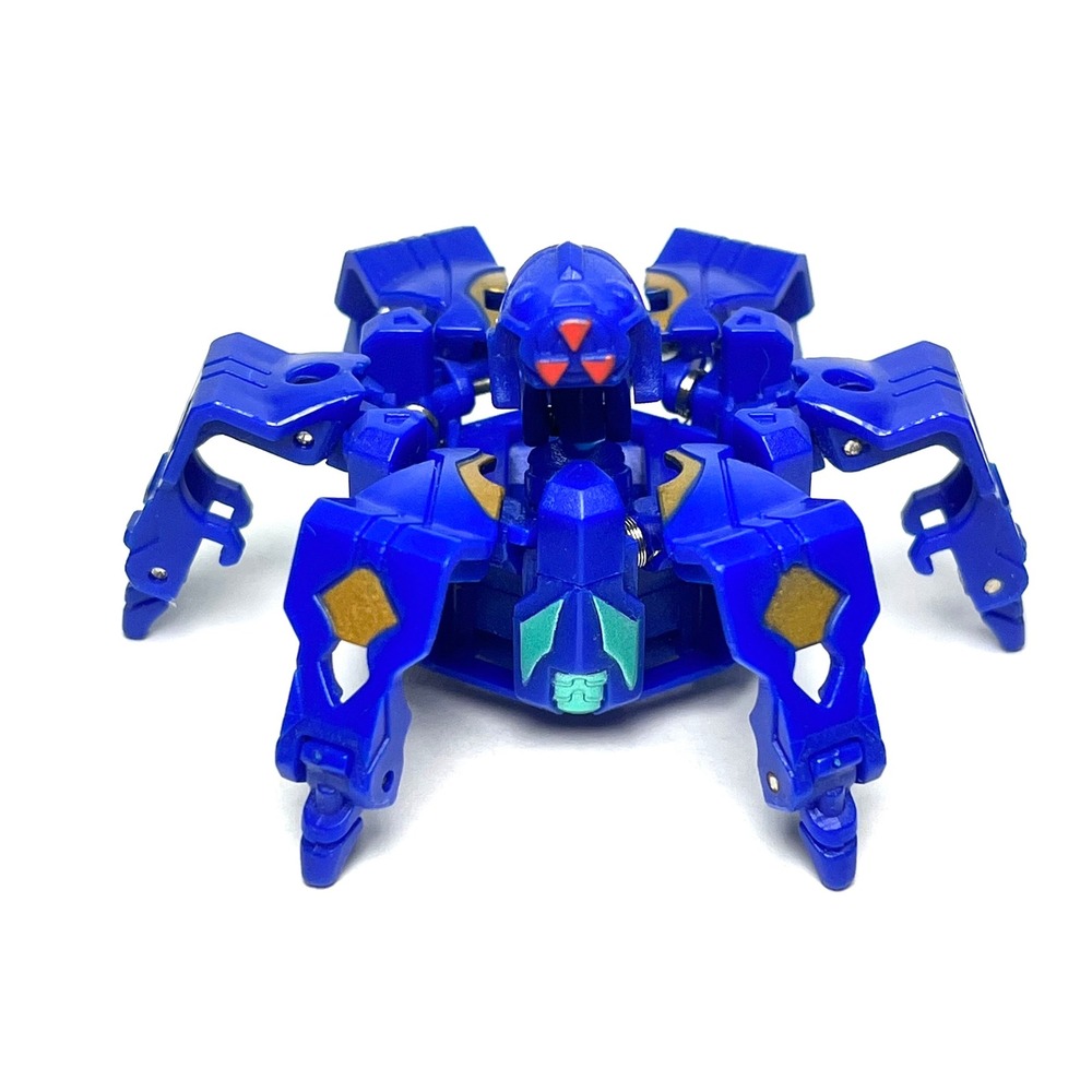 Bakugan Battle Brawler Spin Master Blue Aquos Volt Drone Spider Trap Dynamo 0076